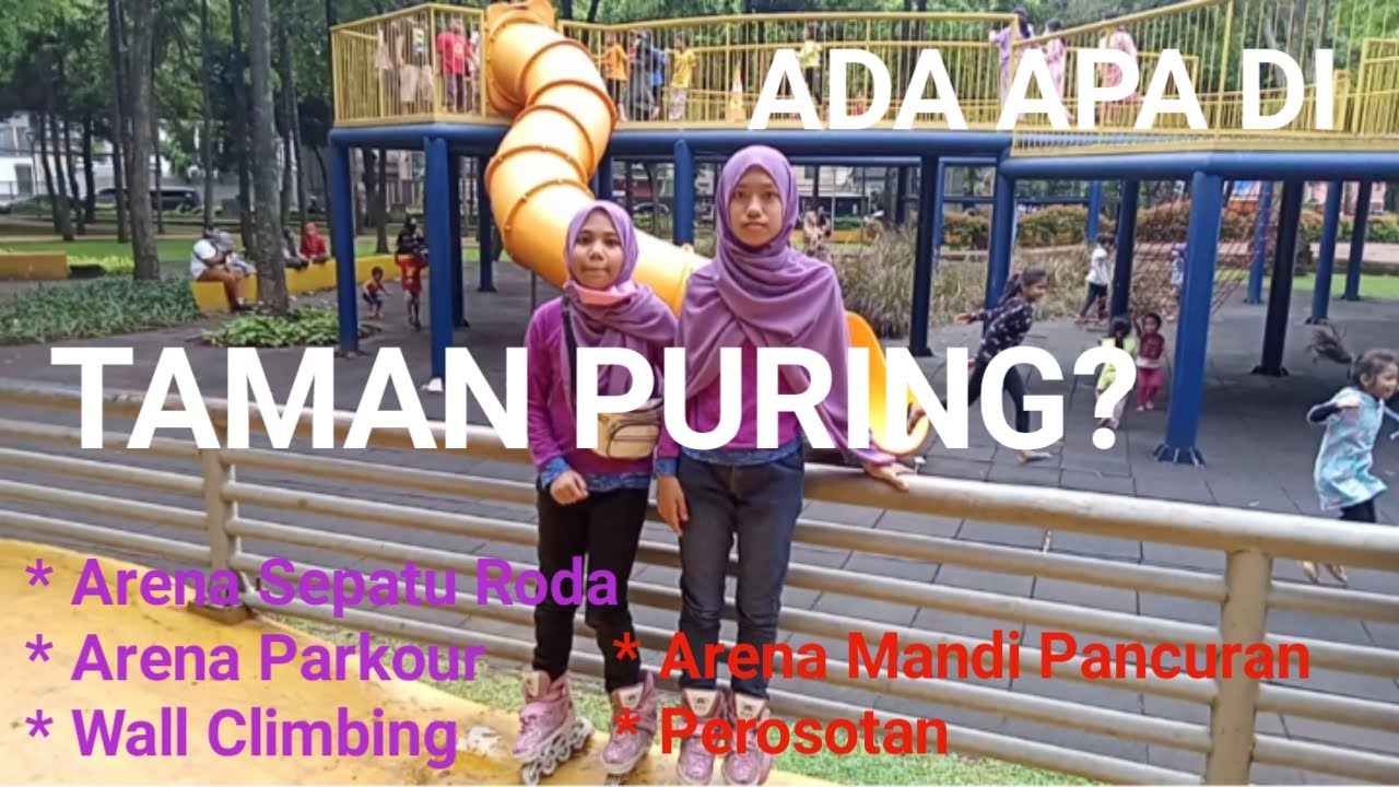 Taman Puring Terkini Keren, Tempat Main Sepatu Roda dan Parkour Gratis ...