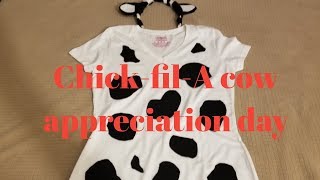 DIY COW COSTUME FOR CHICK-FIL-A COW APPRECIATION DAY