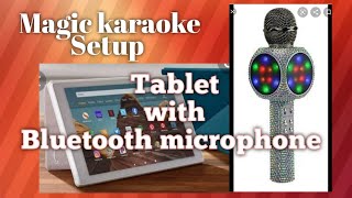 How to set up karaoke using tablet and a bluetooth microphone.... screenshot 5
