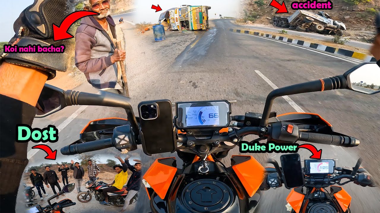 Kya Yeh Accident Tha Ya Kismet Ka Khel? 😱 | 390 DUKE Journey | KTM DUKE Adventure