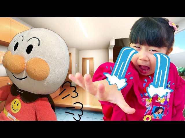 Sketch] Say goodbye to Anpanman!? If you don't tidy up, he'll