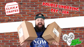 Click Crates | Double Unboxing | Dec 2020 + Jan 2021