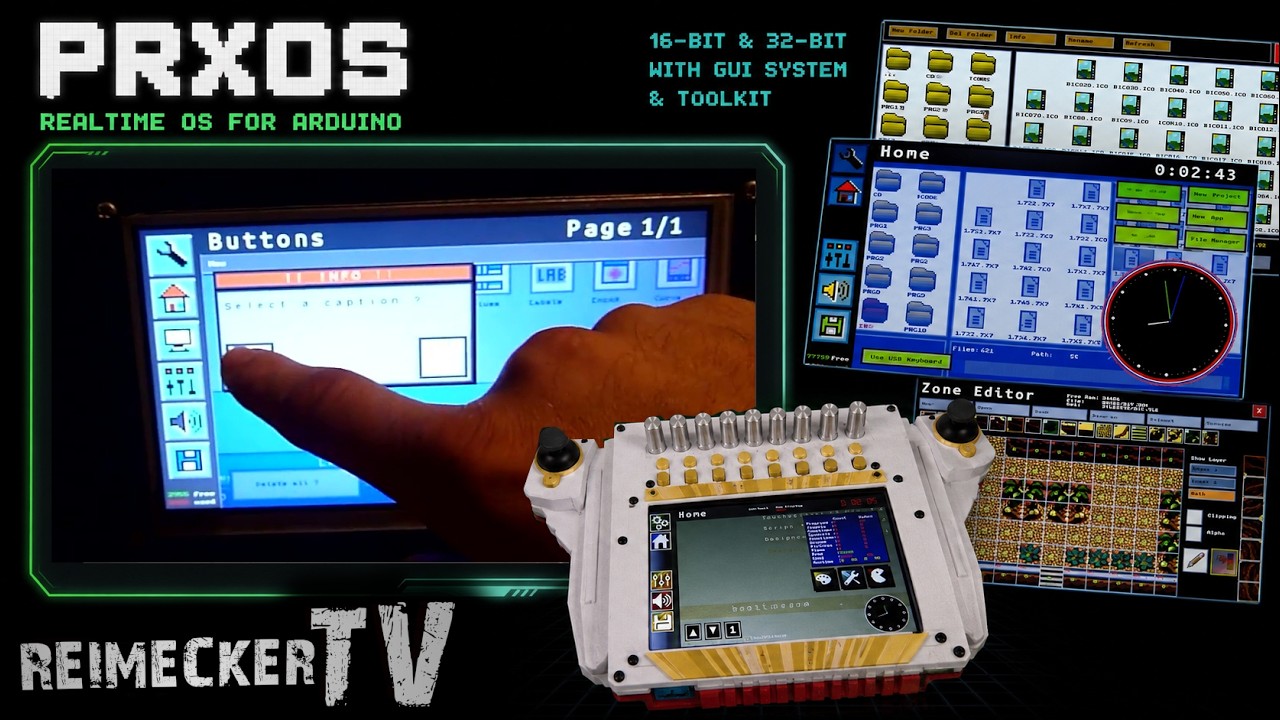 Hui Controller Prxos - Mackie Control & HUI Display // BCF 2000 Behringer (Arduino ...