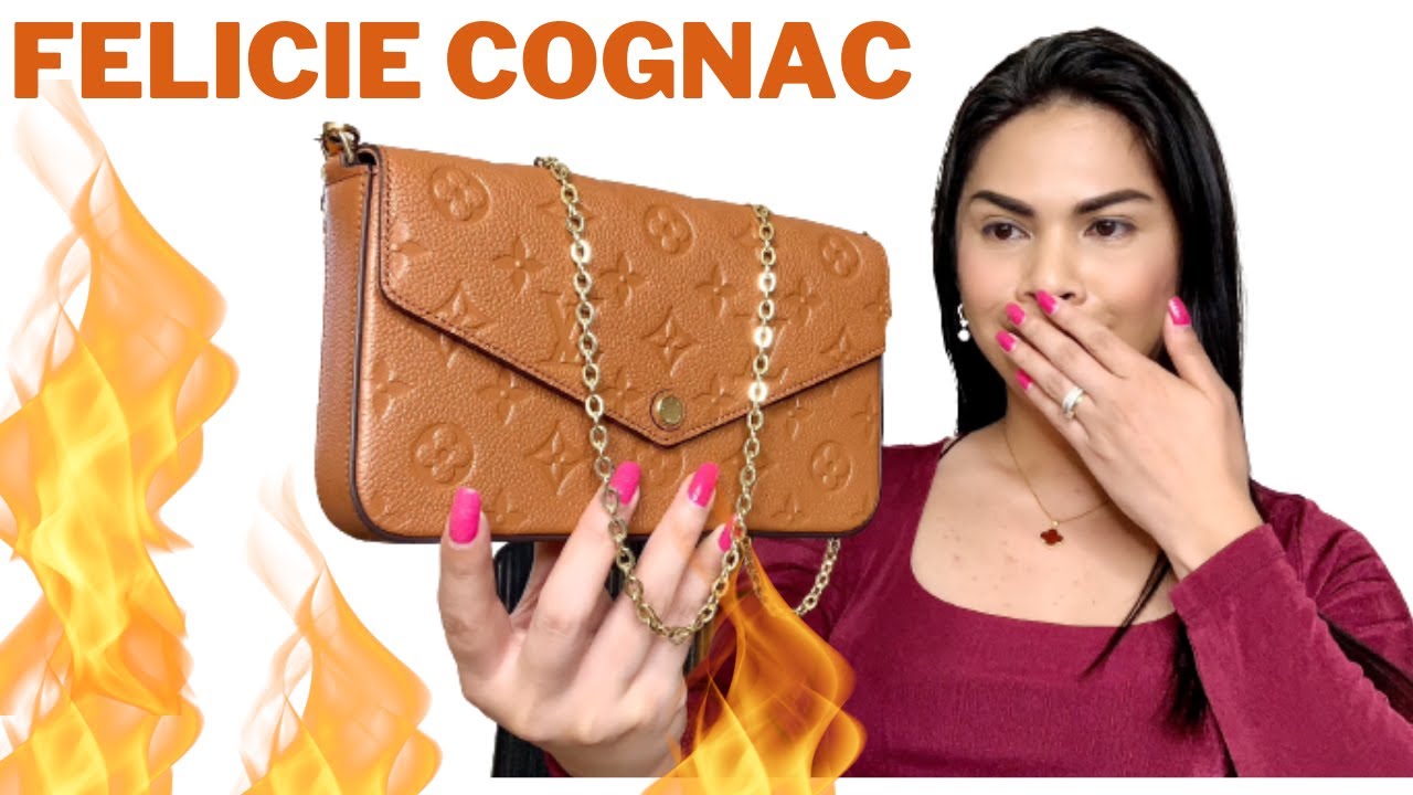 felicie pochette cognac