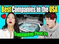 Koreans React To The Inside of Most Futuristic US Companies!!