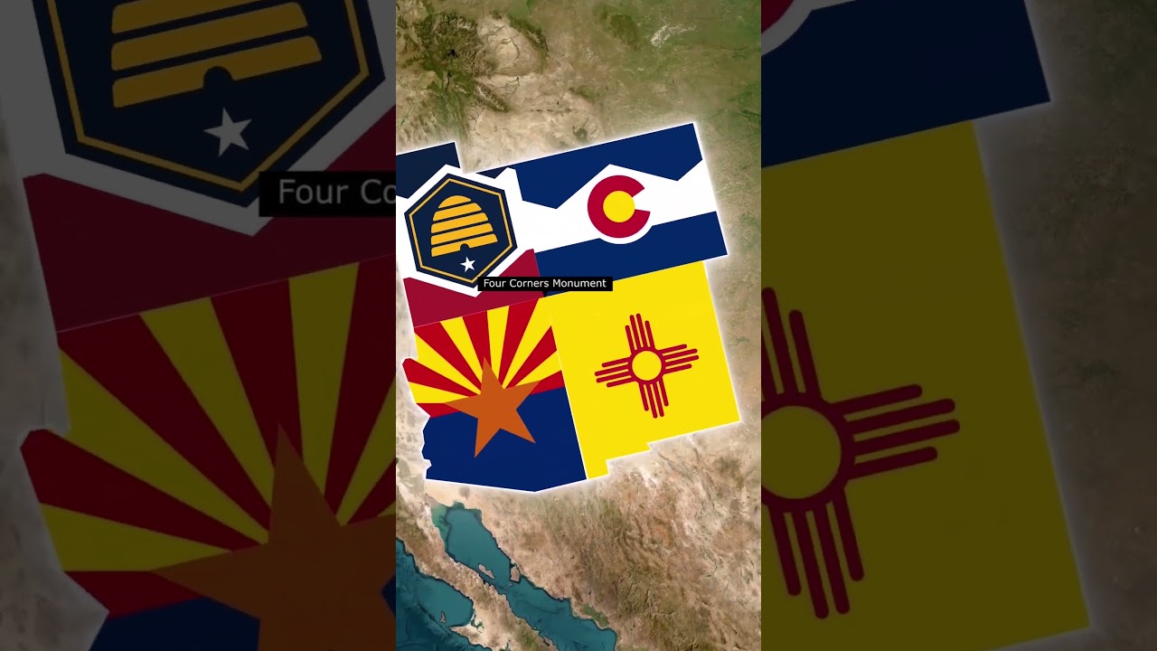 The Only Spot Where 4 U.S. States Meet — At One Point! 🧭