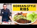 Chris Makes Korean-Style Short Ribs | From The Home Kitchen | Bon Appétit