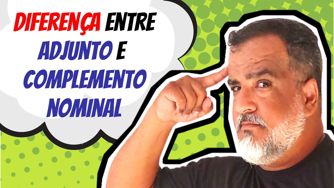 Diferença entre Adjunto Adnominal e Complemento Nominal - YouTube