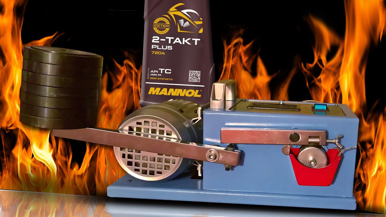 Mannol 2 takt plus Oil Analysis 100°C Choose the best oil! 