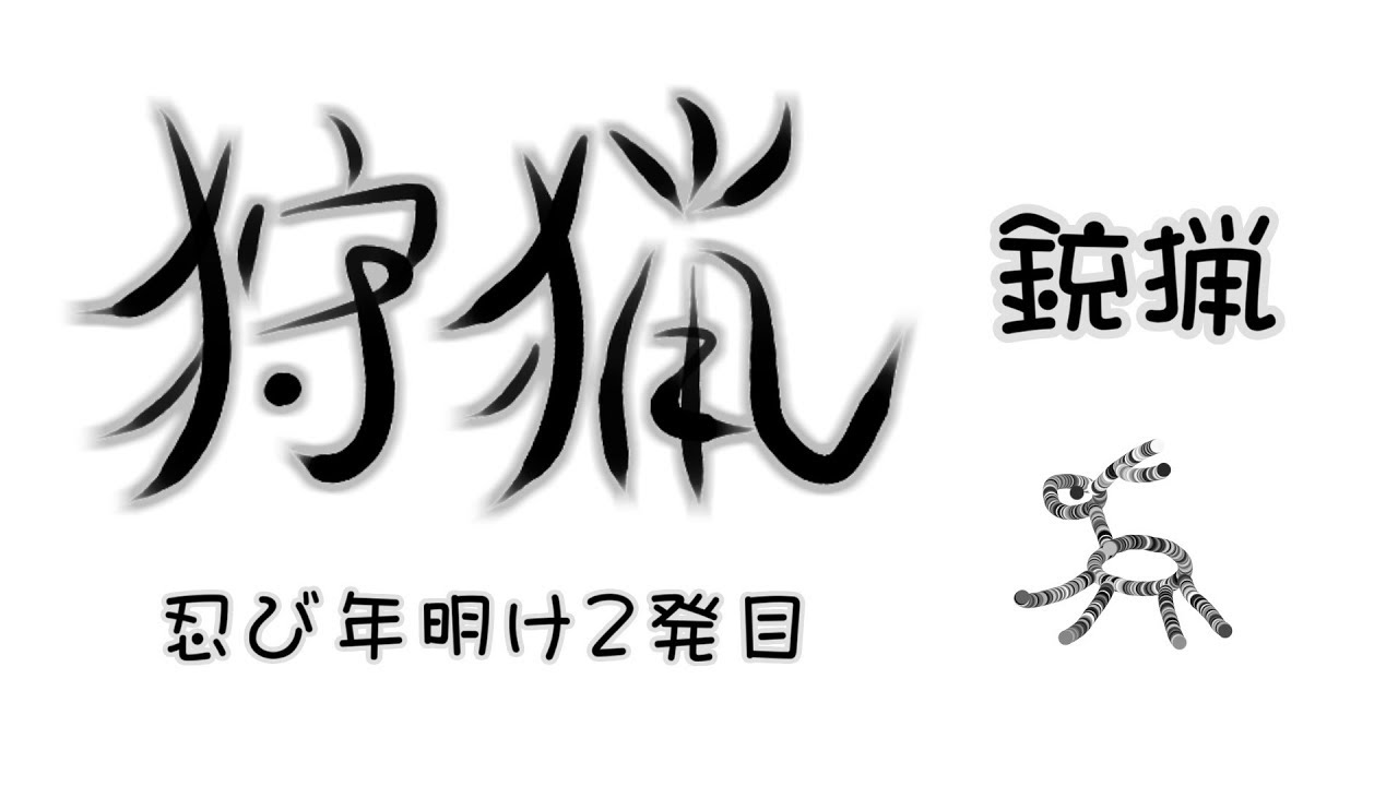 野鳥雨靴 狩猟記録　年明け2発目　忍び猟