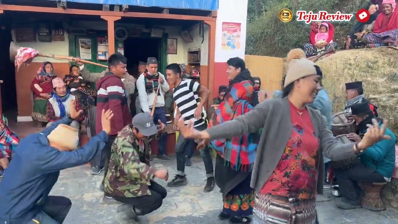 # पिपलु पातै फरर # पुजा स्पेशल तथा भेटघाट कार्यक्रममा रमाईलो #पञ्चेबाजा#माझखर्क