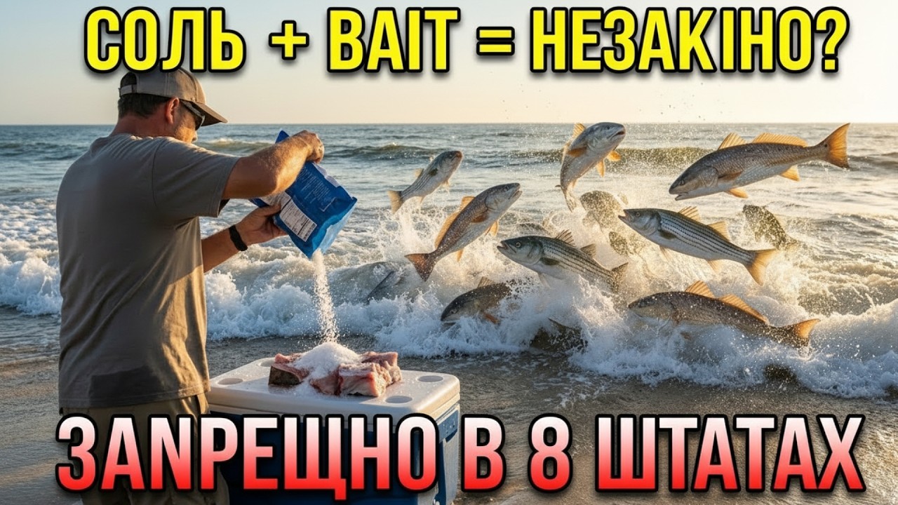 Этот береговой трюк ЗАПРЕЩЁН в 8 штатах — слишком много улова