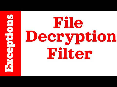 10.08 File  Decryption  Filter
