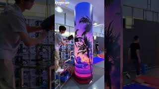 I repaired a rocket.#ledscreen #ledvideowall #ledboard #eagerled