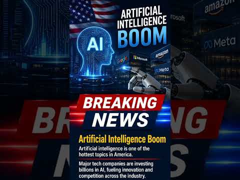 Breaking: AI Boom Transforms America | Big Tech Invests Billions 🤖🇺🇸 #shorts