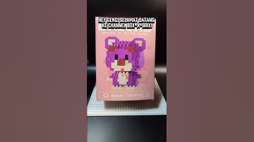 Brick Nano Blocks Lotso Episode 2 #shorts #lego #stopmotion #nanoblocks