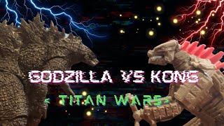 Godzilla vs Kong |Titan Wars| Stop Motion| Trailer