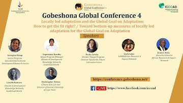 Locally led adaptation and the Global Goal on Adaptation: How to get the fit right?