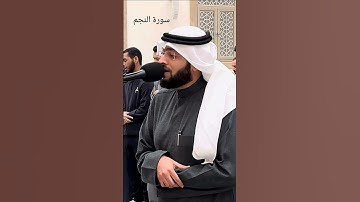 فضيلة د. الشيخ احمد النفيس  سورة النجم #القران #احمد_النفيس #سورة_النجم