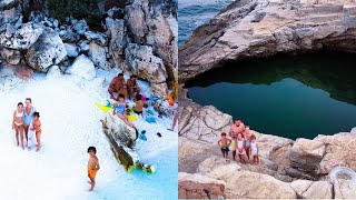 Am fost la Plaja de Marmură și la Piscina Naturală Giola de pe insula Thassos. Ceva de poveste!