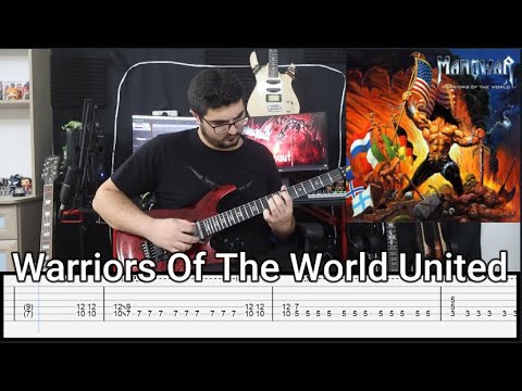 Manowar  | Warriors Of The World United | Guitar Cover + Tabs