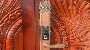 Lắp đặt Khóa vân tay cao cấp HPS- P 8018- Orbita