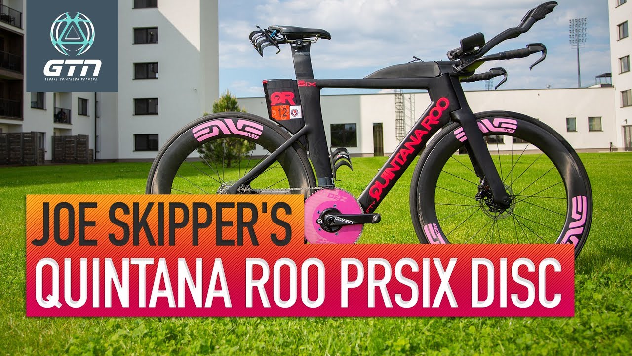 Joe Skipper S Quintana Roo Prsix Disc Triathlon Bike Youtube