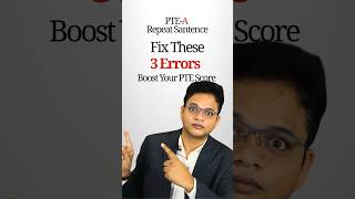 Fix These 3 Errors Boost Your PTE Score