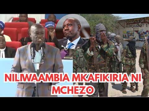 NCHI YETU IMEVAMIWA GACHAGUA BREATHES FIRE AFTER JUBALAND FORCES INVADED MANDERA COUNTY