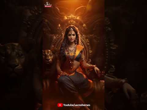 Jai Bhagwati Devi Namo Varde | जय भगवति देवि नमो वर दे | Bhagwati Stotram | #shorts  @sacredverses