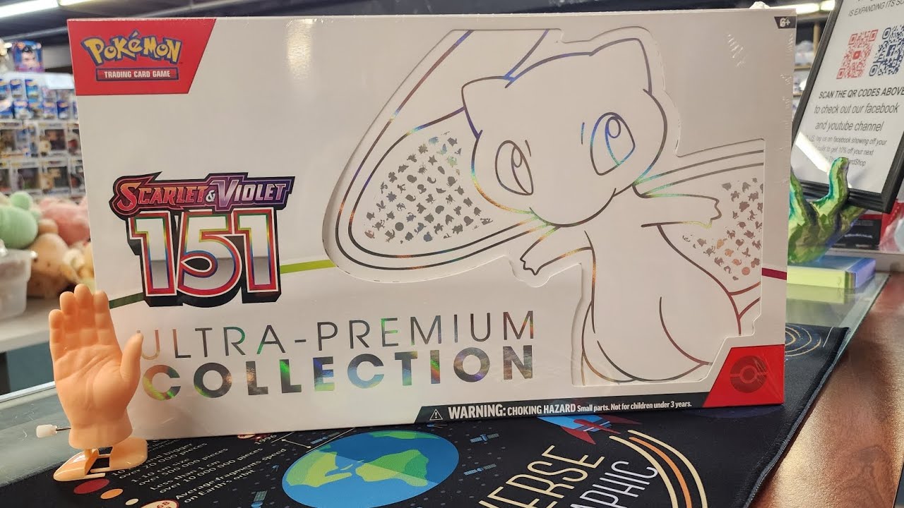 The O So Shiny Pokémon 151 Mew Ultra Premium Collection unboxing - YouTube