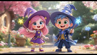 Little Wizardsβ Magic Contest β Fun Sing-Along Kidsβ Song with Spells & Sparkles