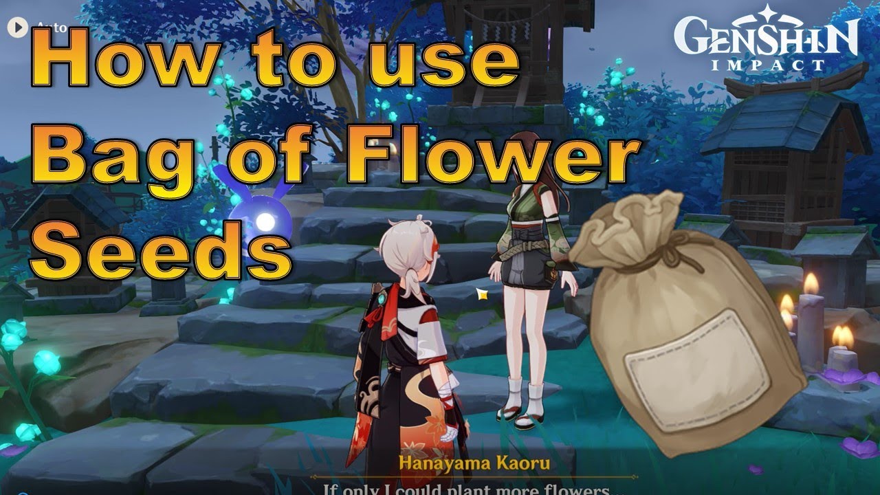 Genshin Impact: How to use Bag of Flower Seeds + Second Blooming