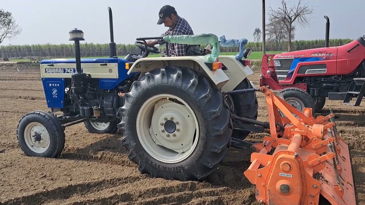 part(8) इस 8 फूटे Rotavetar पर सारे ट्रैक्टर के इंजन का पता चल गया 