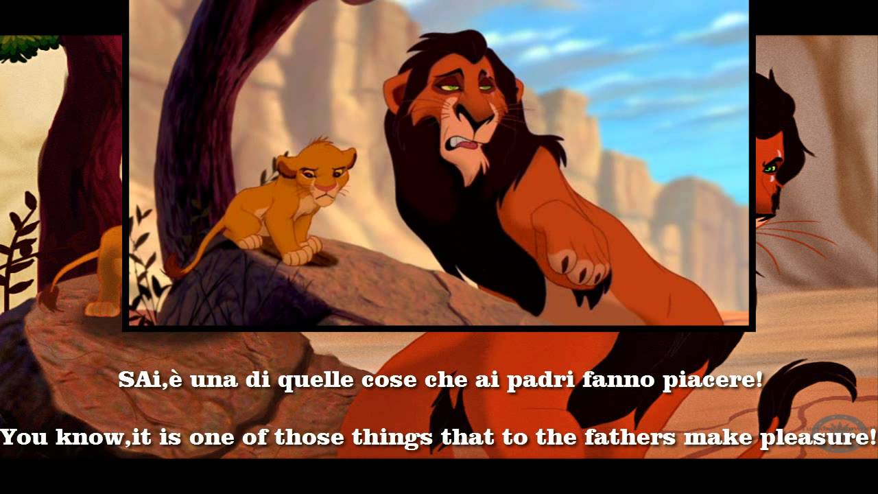 The Lion KingIt's To Die For(Italian)Subs and Trans(HD Scene) YouTube