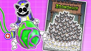 Making Zoonomaly Smile cat pregnant 1000 alien babies blind bags  zoonomaly horror game 2
