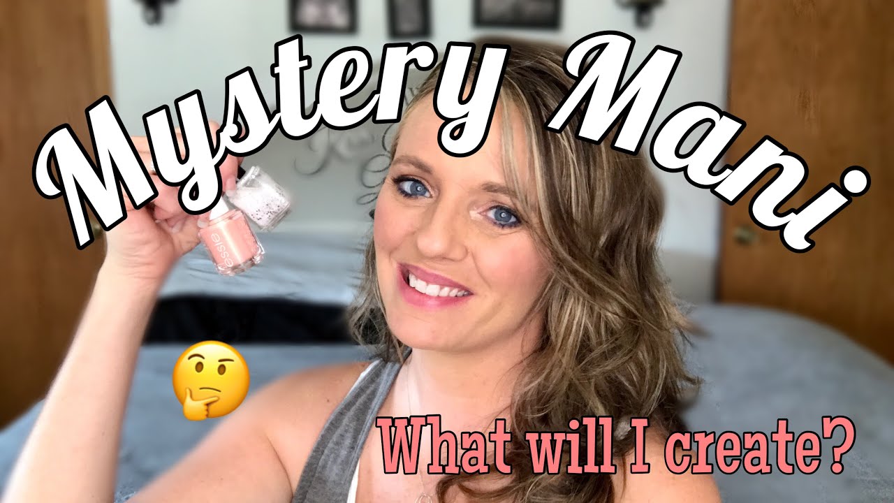 Mystery Mani || Pampered Polishes - Zero & Essie - In Full Swing