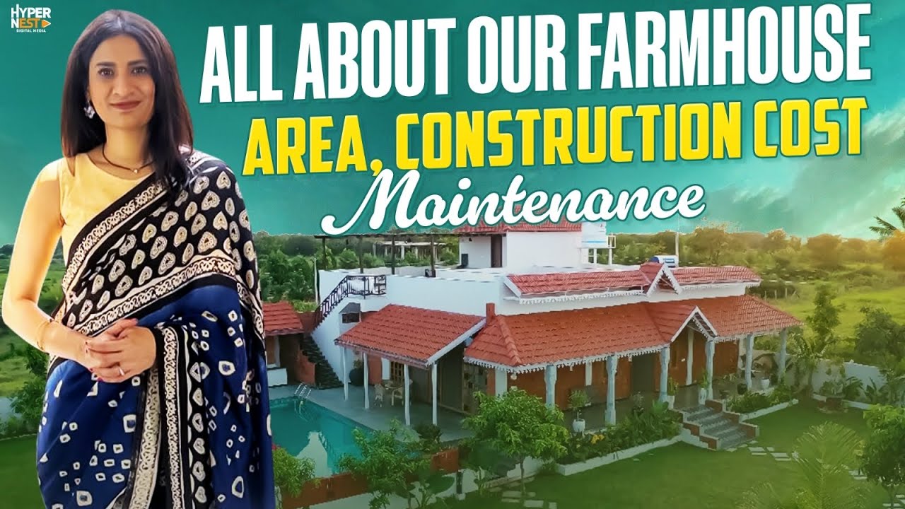 మా Dream Farmhouse Construction Cost ఎంత? | Satwa Courtyard | Area, Furniture & Booking Details |