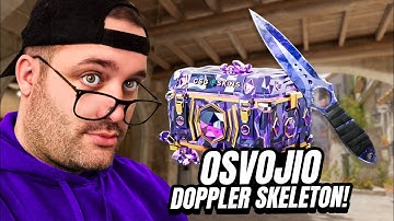 OSVOJIO SAM SKELETON DOPPLER IZ SKUPE KUTIJE! CS2 CASE OPENING