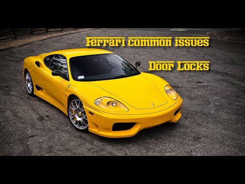 How to Fix Ferrari Door Lock Problem