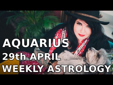 aquarius-weekly-astrology-horoscope-29th-april-2019