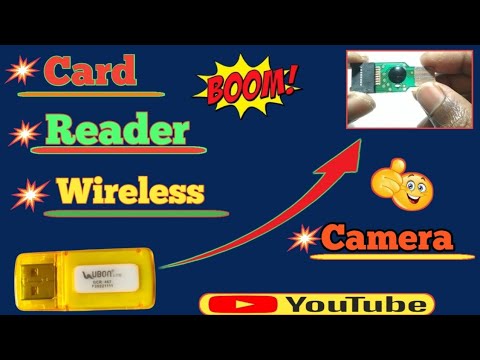 How To Make Card Reader Cctv Camera || Using Card Reader -At Home - YouTube