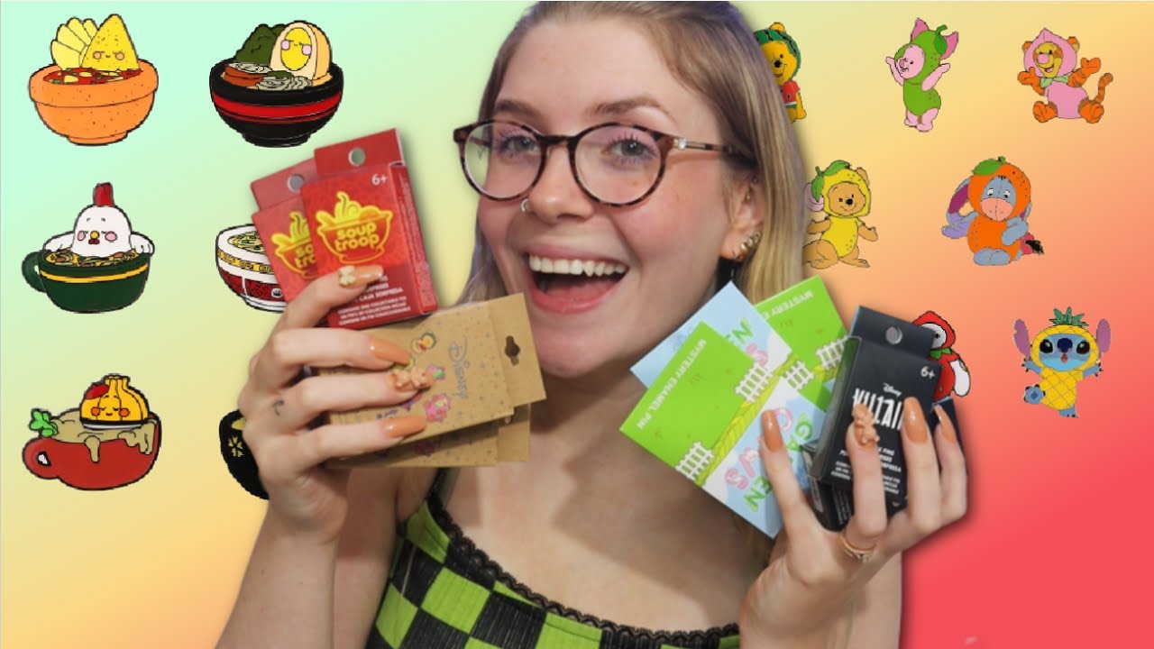UNBOXING *VARIOUS* MYSTERY PINS! | Bright Bat, Disney, Loungefly, Funko