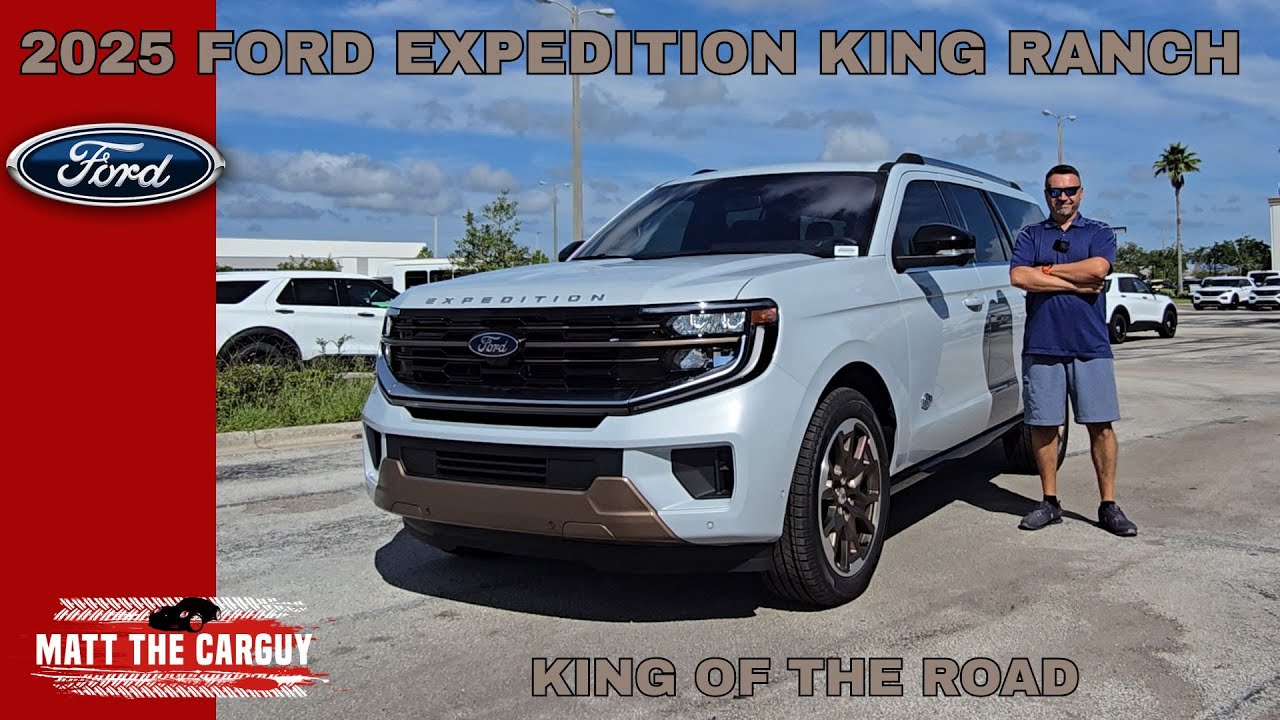 Is the all new 2025 Ford Expedition Max King Ranch the best large family SUV? Review and test drive.