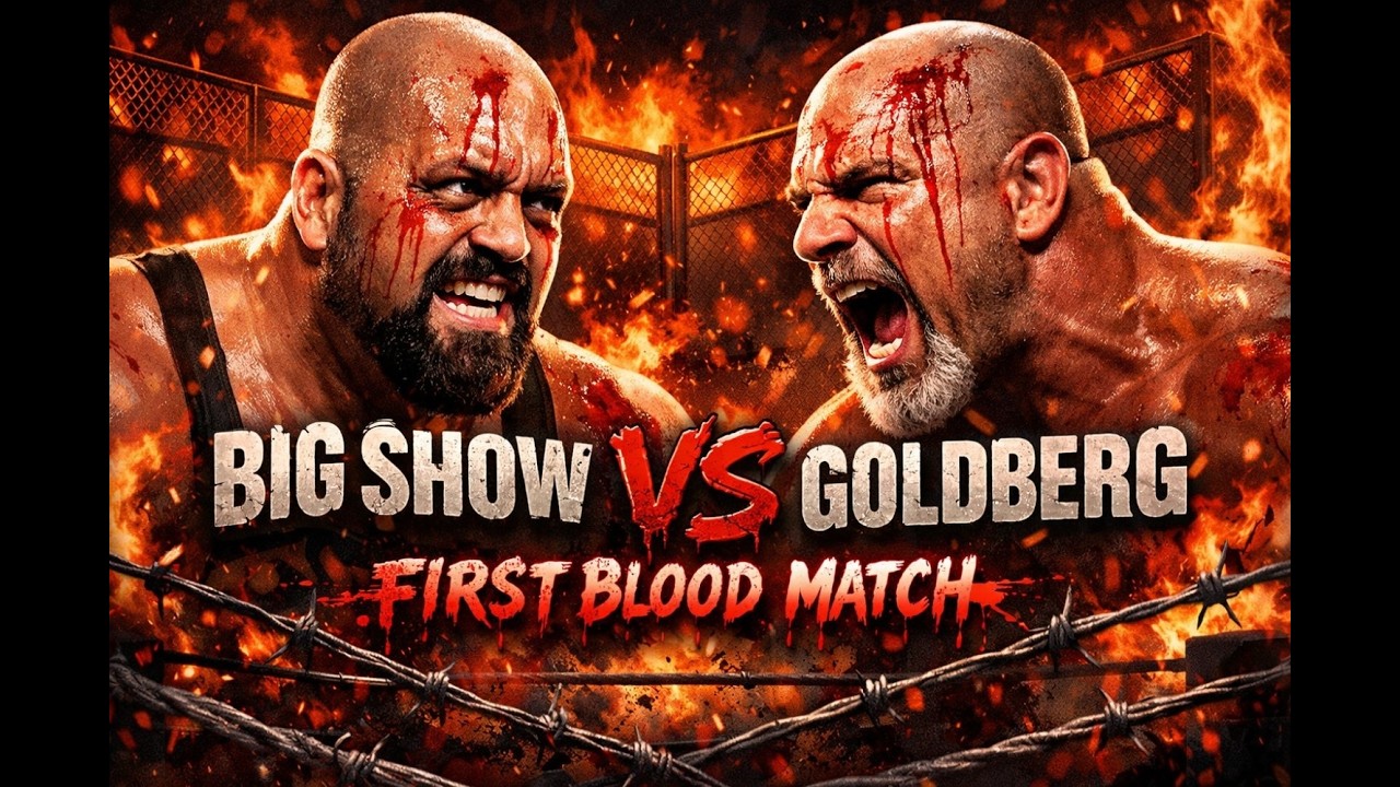 Big Show vs Goldberg – FIRST BLOOD WAR! Who Bleeds First?!