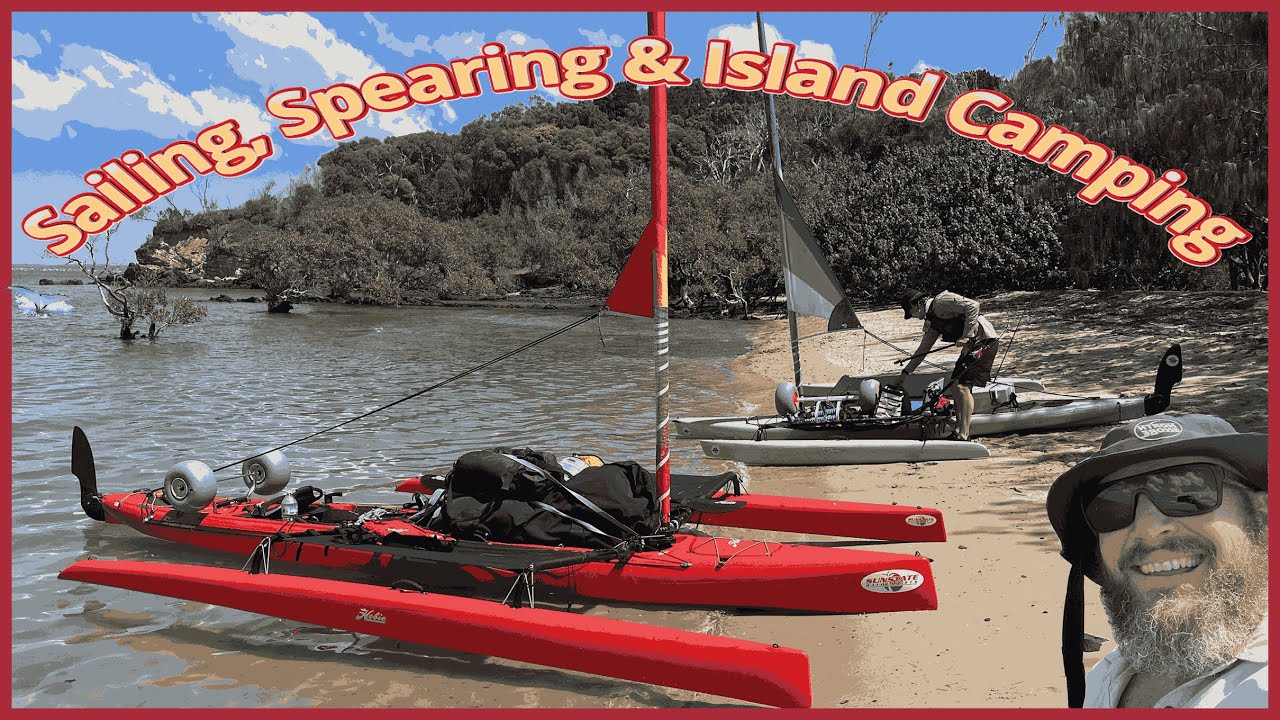 Hobie Sailing Kayak, Island Camping & Spearfishing
