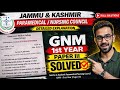 J&amp;K GNM 1st Year Paper 3 Fully Solved // #gnm #nursingexam #nursingstudent #paramedical 