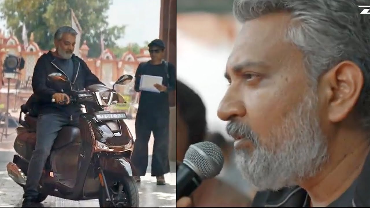 Rajamouli New Bike Ad Destini 125 | Hero Ka Scooter, Scooter Ka Hero | 