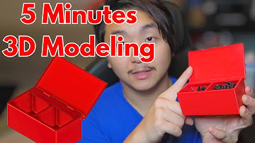 5 Minute 3D Model Box With Hinge In Fusion 360