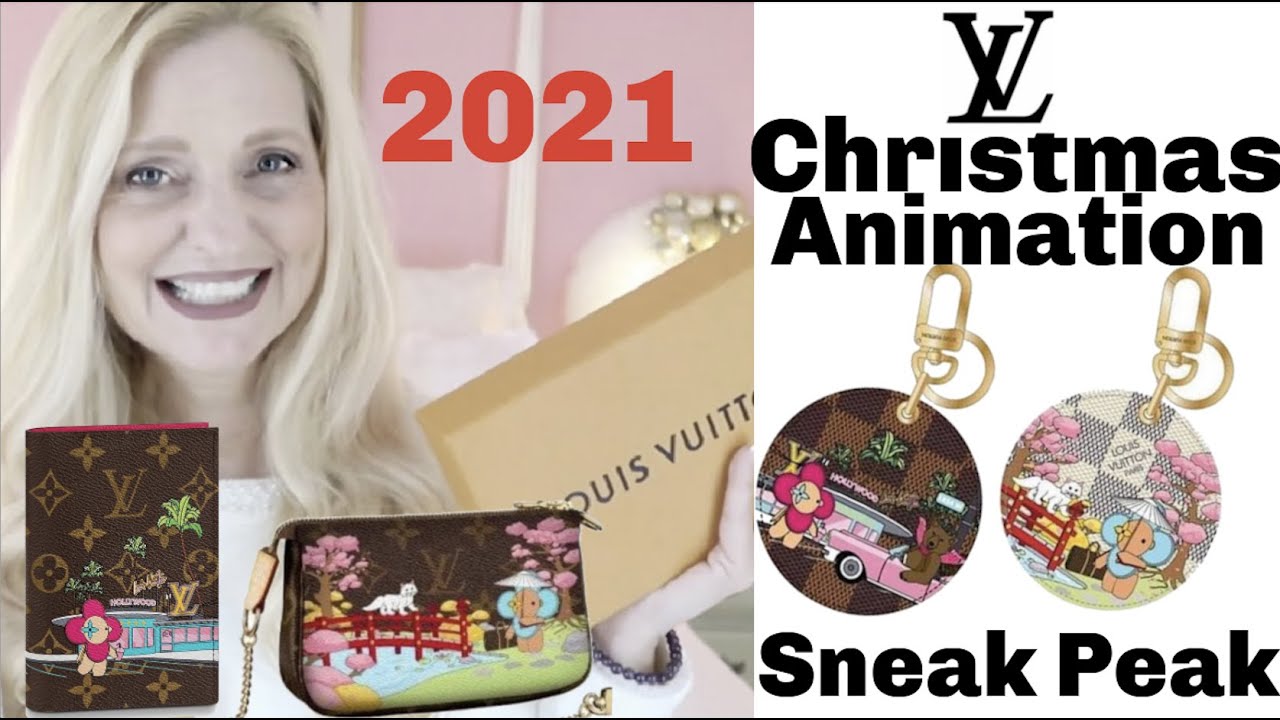 Louis Vuitton 2021 Christmas Animations LONDON and JAPAN Mini Pochette LV  Unboxing and COMPARISONS 